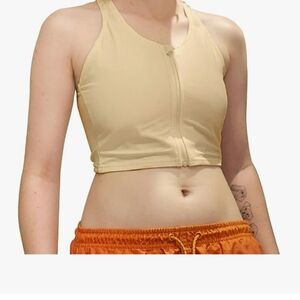 SHAPEWEAR CHEST COMPRESSION SZ 5X FLATTENING TRANSGENDER CAMEL NWOT